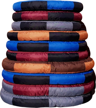 Vízhatlan ovális kutyafekhely cserélhető huzattal