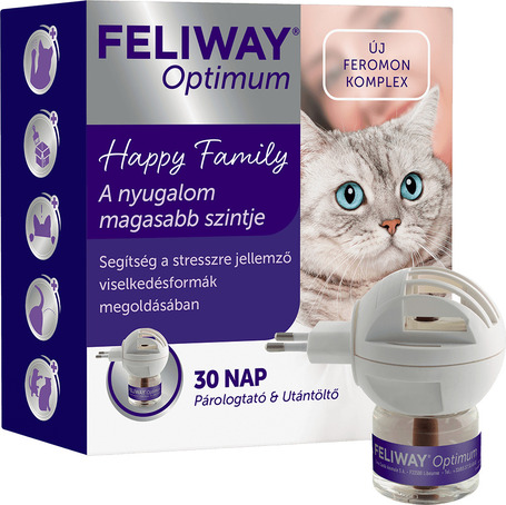 Feliway Optimum nyugtató hatású párologtató macskáknak