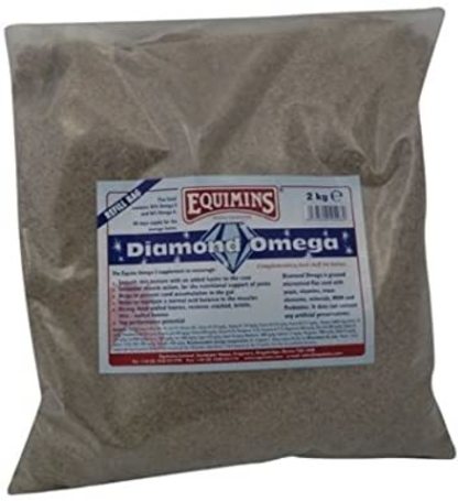 Equimins Diamond Omega - Őrölt porlasztott vitaminos lenmag lovaknak