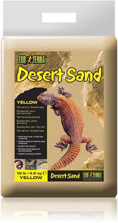 Exo Terra sárga sivatagi homok terráriumba