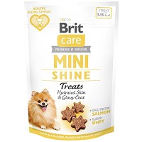 Brit Care Dog Mini treats SHINE recompensă