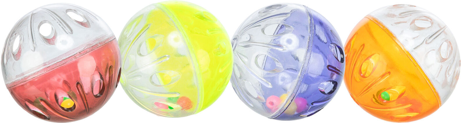 Trixie set format din 4 bile din plastic pentru pisici