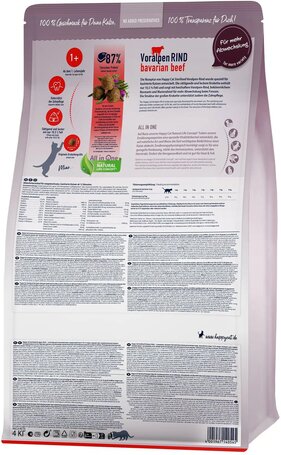 Happy Cat Adult Sterilised Voralpen-Rind | Marhahúsos táp ivartalanított macskáknak