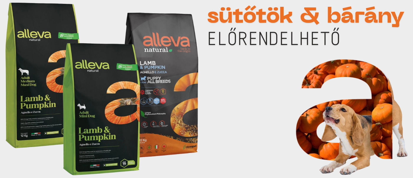 Alleva Lamb & Pumpkin előrendelhető