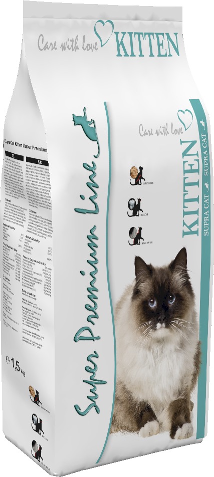Supra Cat Kitten - Hrană uscată pentru pisici junior