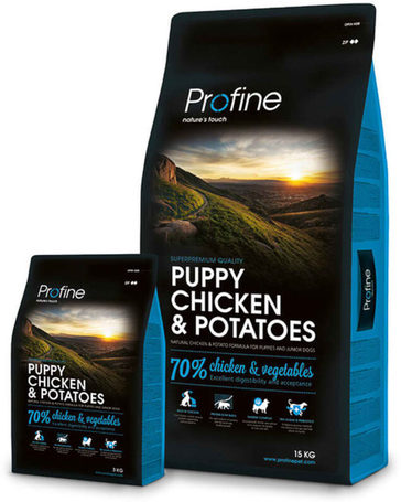 Profine Puppy Chicken & Potatoes | Kölyök- és fiatal kutyák számára készült eledel