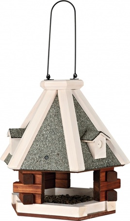 Trixie Natura téli, kültéri, csiszolt tetős madáretető ház