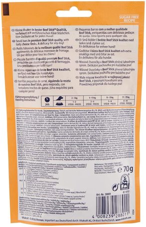 Vitakraft Beef Stick Quadros Cheese