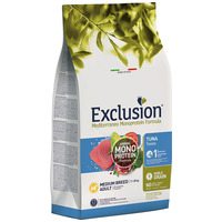 Exclusion Dog Mediterraneo Monoprotein Tuna Adult Medium Breed