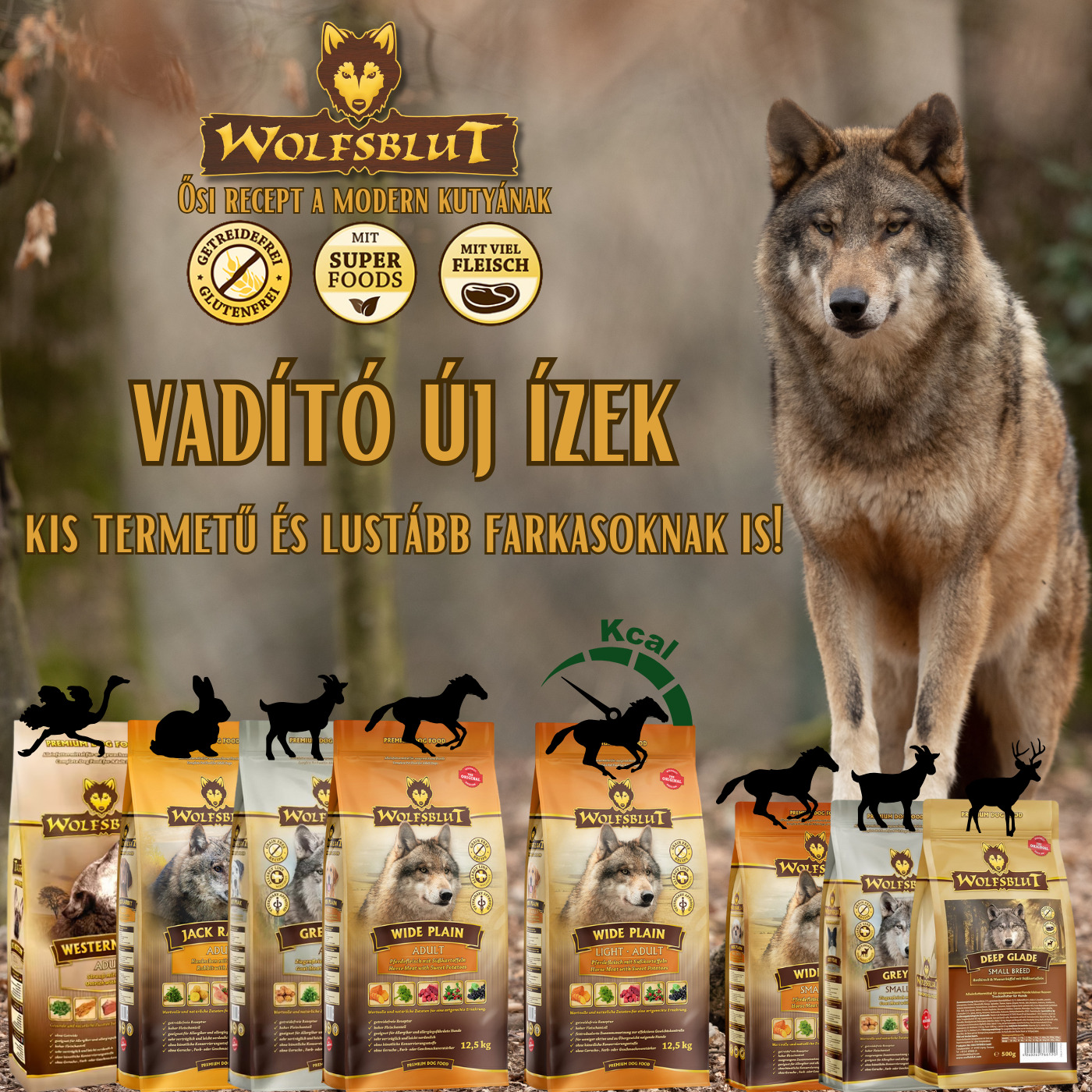 Új Wolfsblut ízek