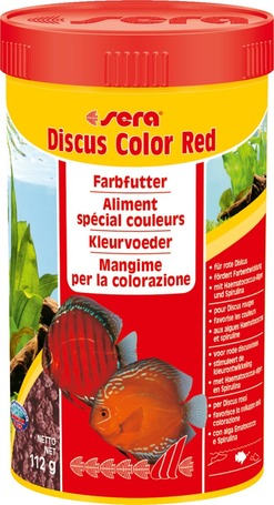 Sera Discus Color Red diszkosztáp