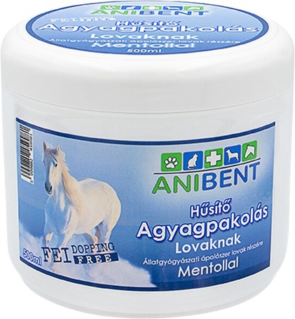 Anibent hűsítő agyagpakolás mentollal