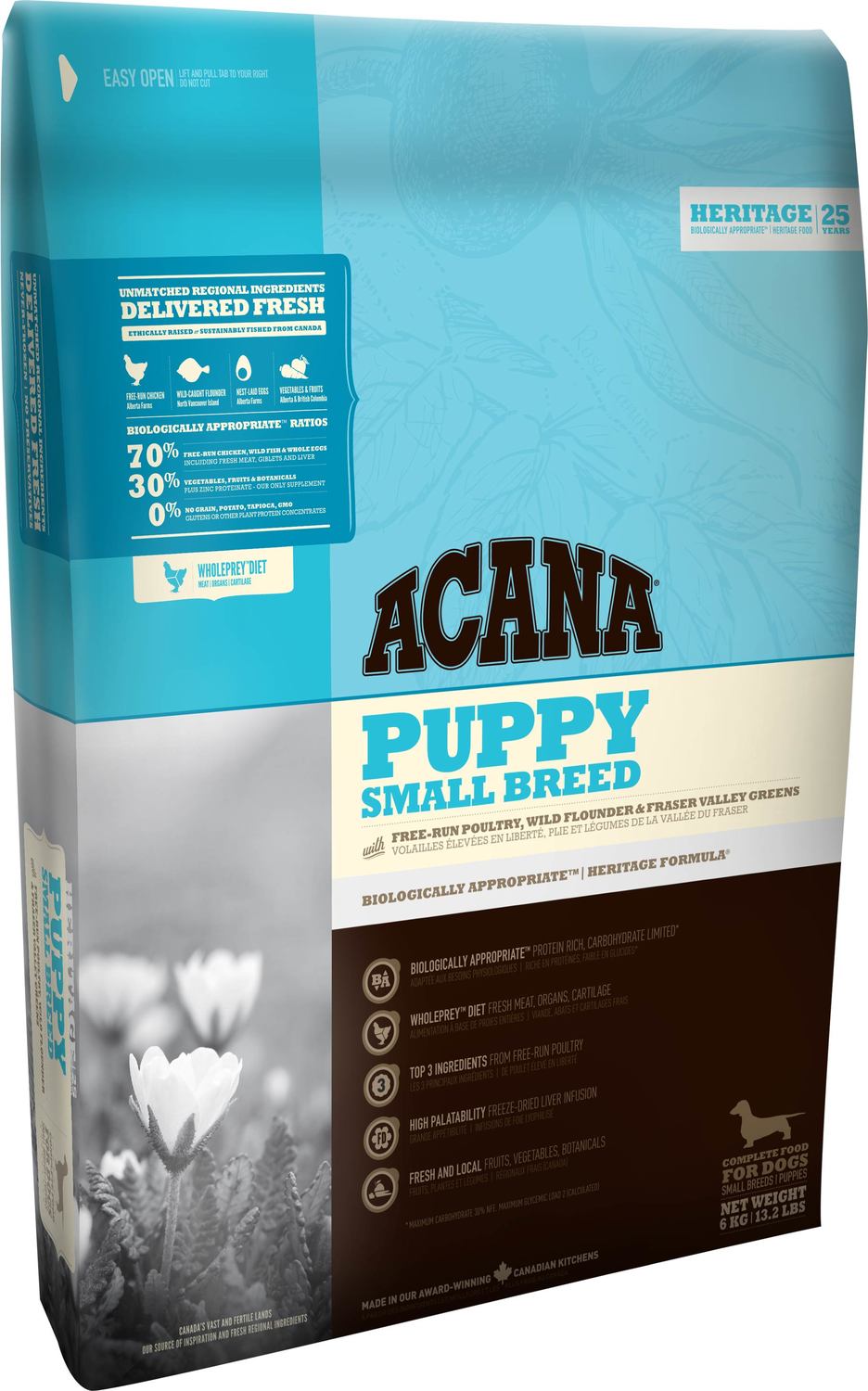 Acana Puppy Small Breed - Hrană uscată pentru pui de câine de talie mică - zoom