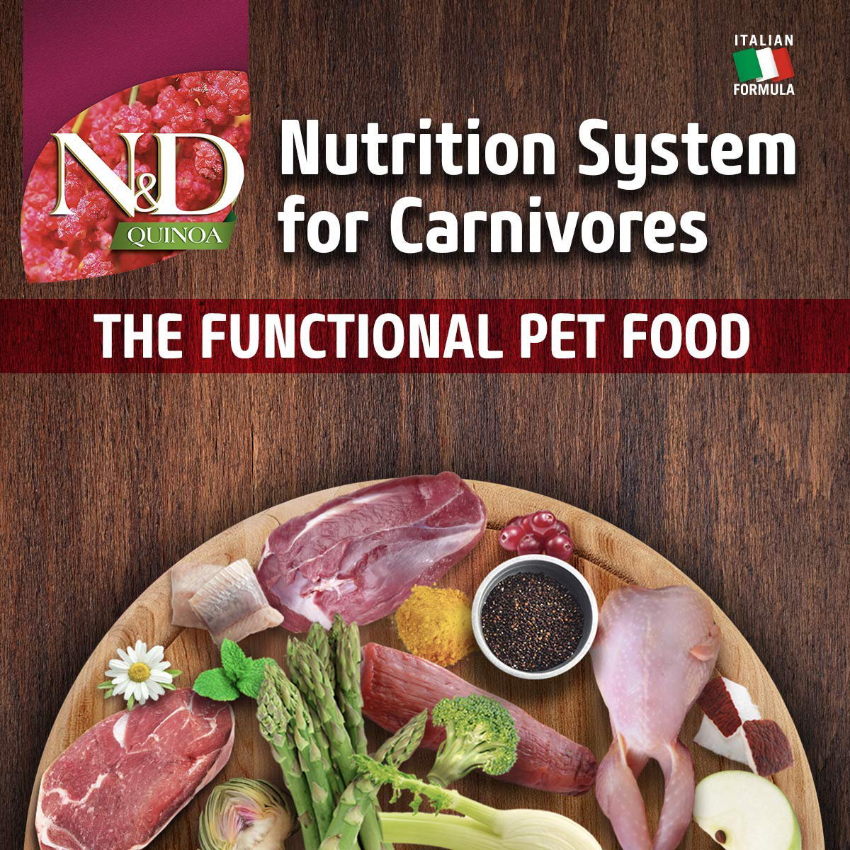 N&D Dog Grain Free Quinoa Skin & Coat Duck - Pentru probleme de piele și blană - zoom