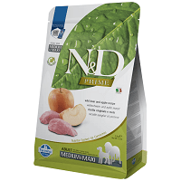 N&D Dog Adult Medium/Maxi Boar & Apple Grain Free
