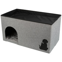 Trixie Kimy összecsukható cicabarlang, kutyaház tároló rekesszel #3