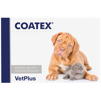 VetPlus Coatex bőrtápláló kapszula kutyáknak és macskáknak VetPlus Coatex bőrtápláló kapszula kutyáknak és macskáknak