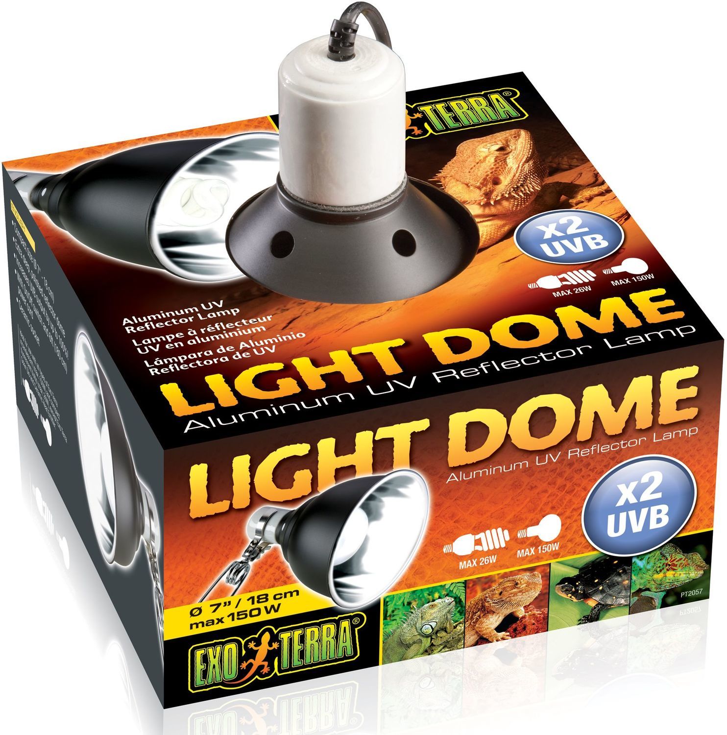 Exo Terra Light Dome - Lampă de foraj pentru terariu