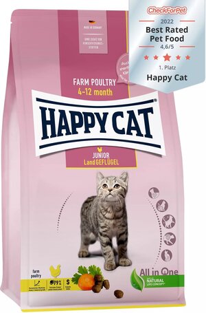 Happy Cat Young Junior Geflügel | Baromfihúsos táp növendék cicáknak