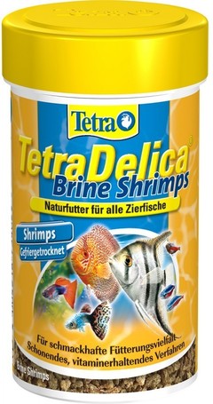 Tetra Delica Brine Shrimps szárított díszhaltáp