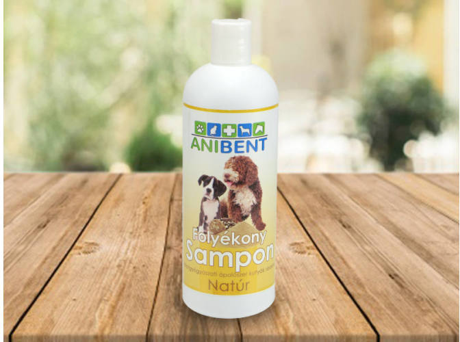 Anibent șampon natural pentru câini cu nămol medicinal cu bentonită - zoom