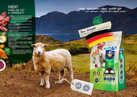 Happy&Fit Superior Grain Free Hypoallergenic Fresh Lamb
