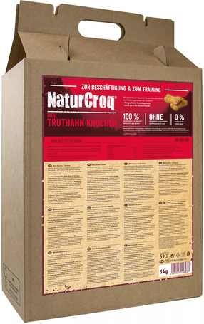 Happy Dog NaturCroq Truthan Mini Snack ropogós keksz kistestű kutyáknak