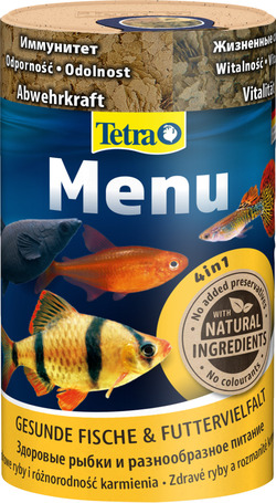 Tetra Menu 4in1 lemezes díszhaltáp