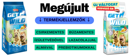 Panzi GetWild Dog Puppy Sensitive Lamb & Rice with Apple