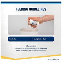 NutriScience Senior Aid Multivitamin gél idős macskáknak #7