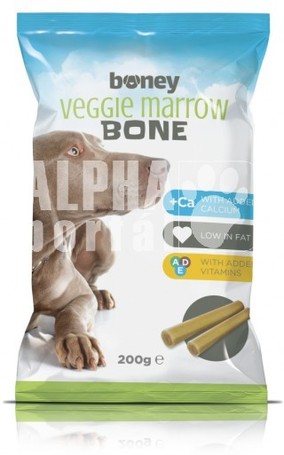 Boney Veggie Marrow Bar töltött rudak kutyáknak | Alacsony zsírtartalom | Vitaminokkal és kalciummal