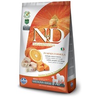 N&D Dog Ocean Adult Medium/Maxi sütőtök, tőkehal & narancs | Közepes és nagytestű felnőtt kutyáknak #2