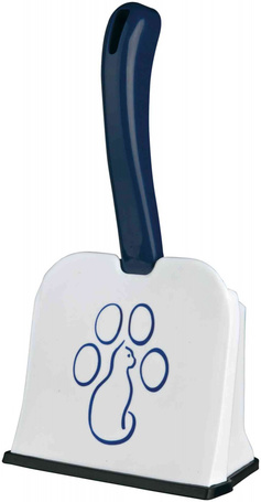 Trixie műanyag alomlapát macskamintás tartóval