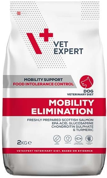 Vet Expert Mobility Elimination Dog - Hrană uscată pentru susținerea articulațiilor în osteoartrită - zoom