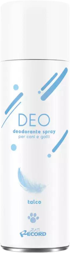 Record - Spray deodorant pudră pentru câini și pisici