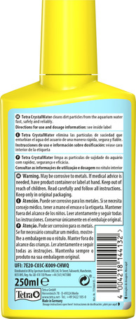 Tetra Crystal Water akváriumi vízkezelő szer