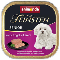 Animonda Vom Feinsten Senior szárnyas- és bárányhúsos kutyaeledel