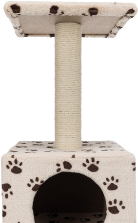 Trixie Zamora kaparófa kocka odúval és négyzetes fekhellyel