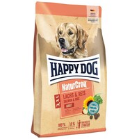 Happy Dog NaturCroq Lachs & Reis | Lazacos és rizses táp kutyáknak a megfelelő emésztésért és a fényes, ragyogó szőrért