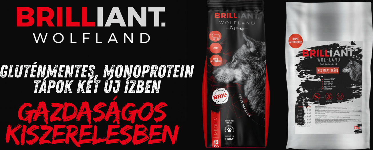 🐺Újdonság a falkában: megérkeztek a Brilliant Wolfland új ízei!
