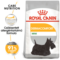 Royal Canin Mini Dermacomfort - Száraz táp bőrirritációra hajlamos, kistestű felnőtt kutyák részére