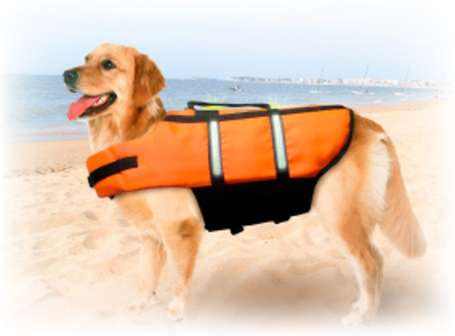 Flamingo mentőmellény kutyáknak - Több méretben