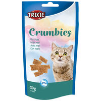 Trixie Crumbies pernite cu malt pentru pisici