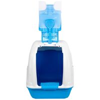 Netta Maxi kabrió tetős, könnyen tisztítható macska WC #15