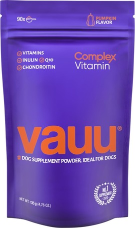 Vauu Complex sütőtök ízesítésű vitamin kutyáknak
