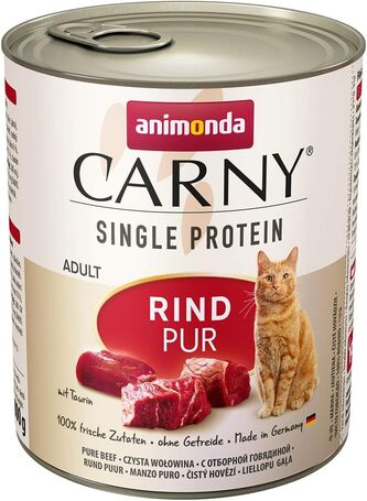 Animonda Carny Single Protein tiszta marhahúsos konzerv macskáknak