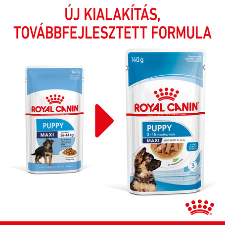 Royal Canin Maxi Puppy - Nedves táp nagytestű kölyök kutya részére