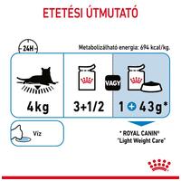 Royal Canin Light Weight Care - Szószos nedves táp felnőtt macskák részére az ideális testsúly eléréséért #4