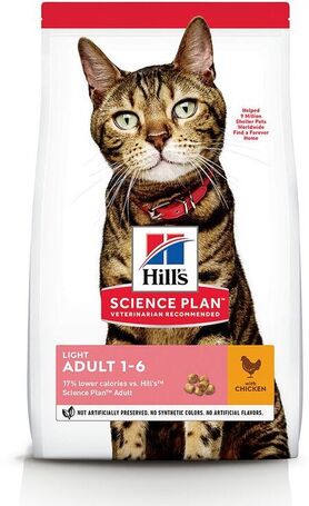 Hill's Science Plan Feline Adult Light Chicken