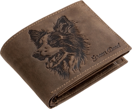 GreenDeed kutyás bőr pénztárca